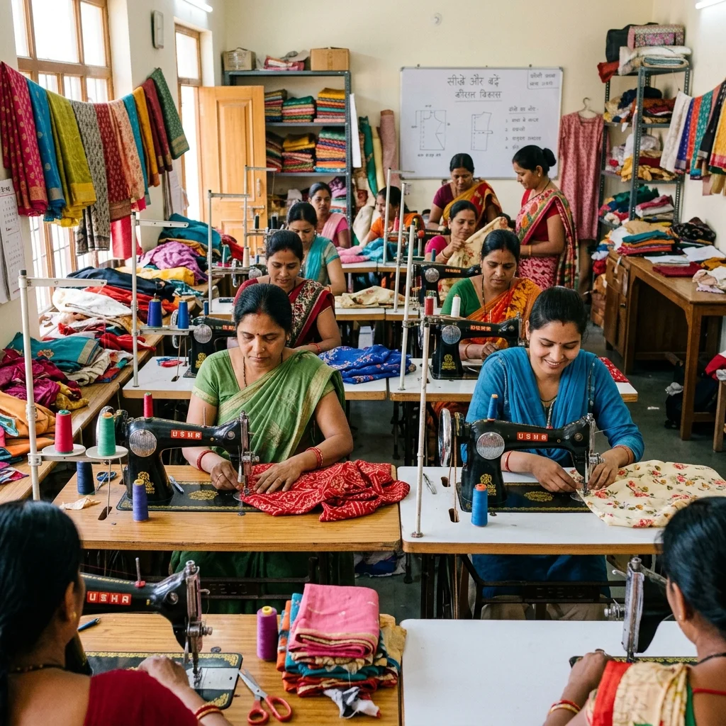 Women in vocational workshop